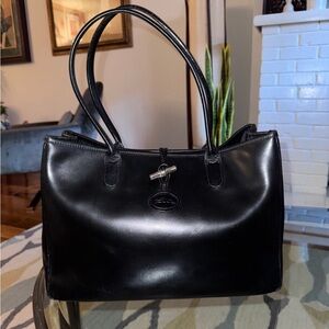 Longchamp Roseau Leather Tote
